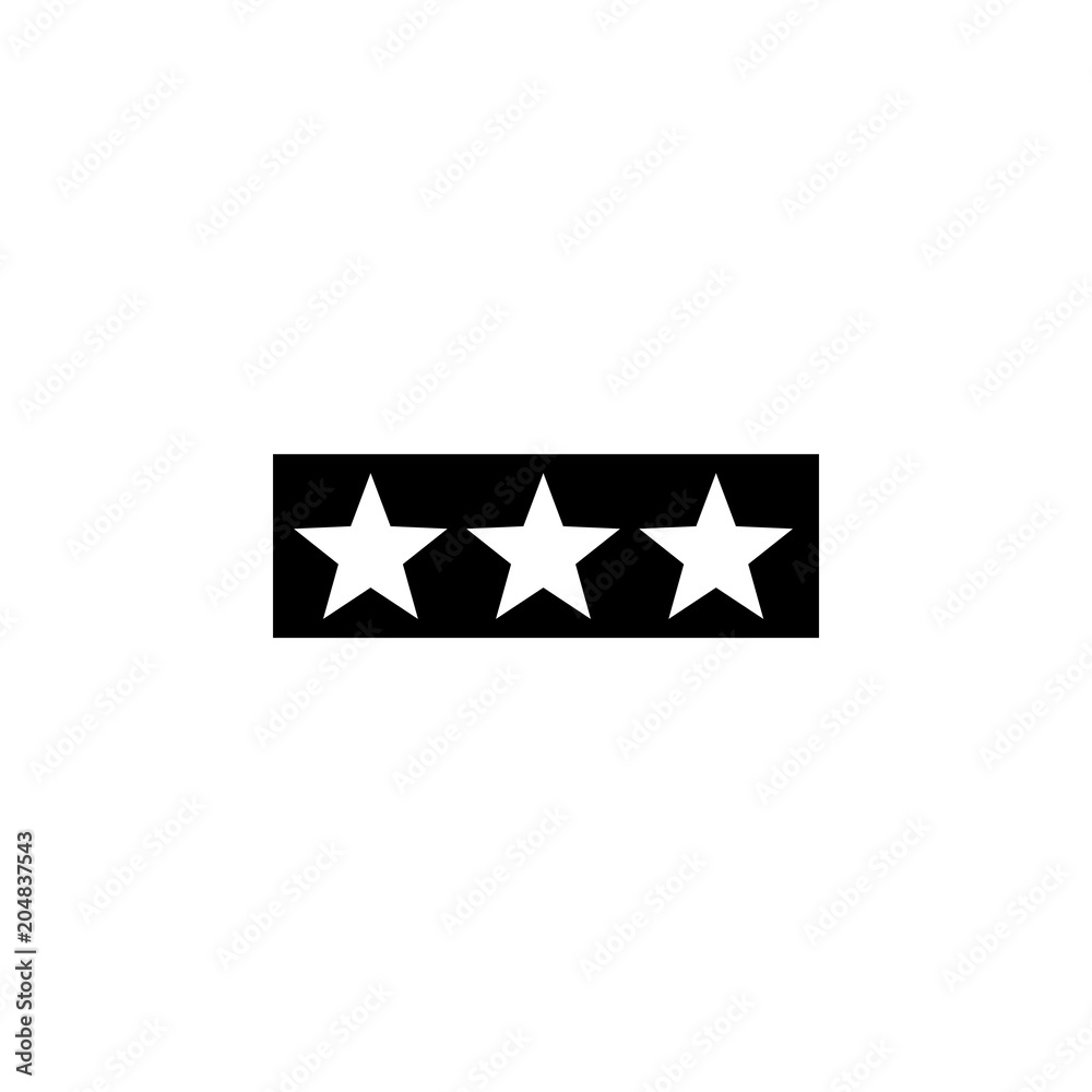 shoulder straps three stars icon. Element of military for mobile concept and web apps. Detailed shoulder straps three stars icon can be used for web and mobile. Premium icon shoulder straps three stars icon. Element of military for mobile concept and web apps. Detailed shoulder straps three stars icon can be used for web and mobile. Premium icon