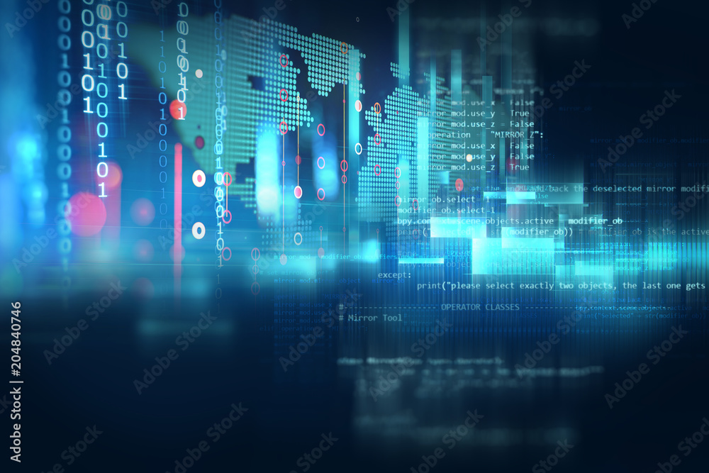Programming code abstract technology background of software developer and Computer script Programming code abstract technology background of software developer and Computer script