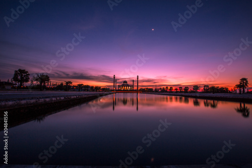 Evening Light at Songkhla (Central Mosque), Hat Yai District, Songkhla, Thailand