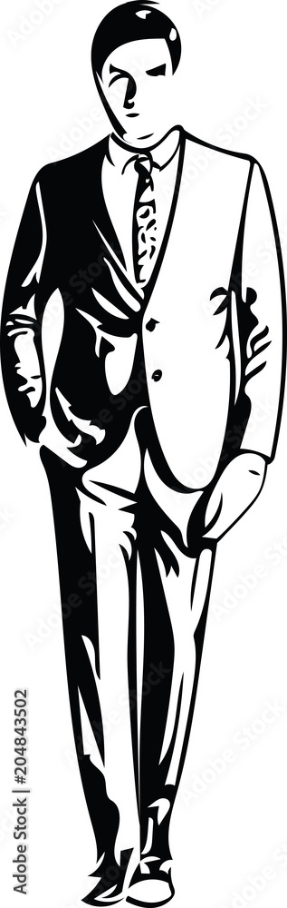 business man black silhouette business man black silhouette