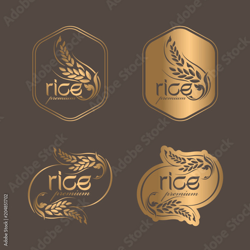 rice premium organic natural product 