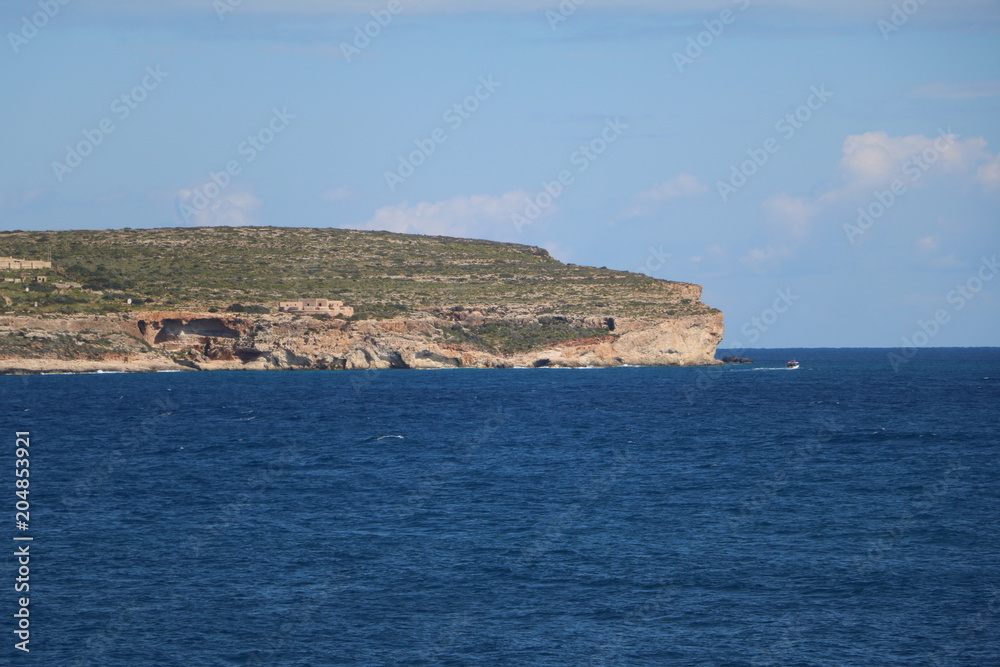 Comino island of Malta