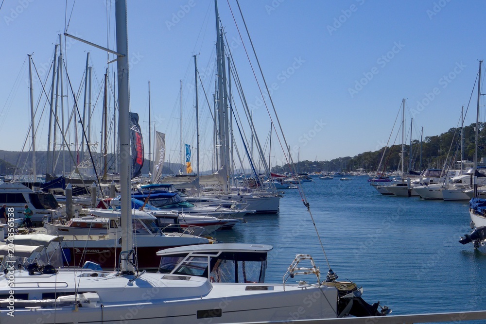 Marina at Pittwater in Sydney