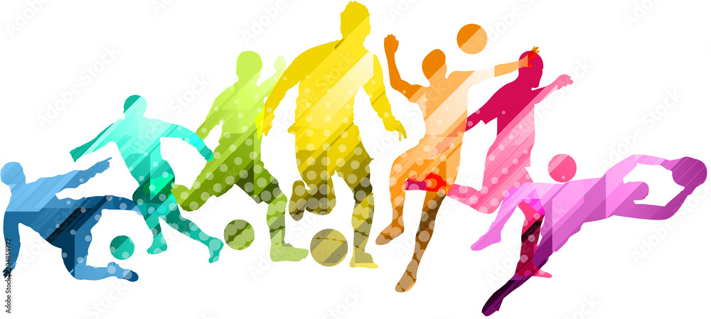 Fototapeta premium Calcio, Competizione, Europei, Mondiali