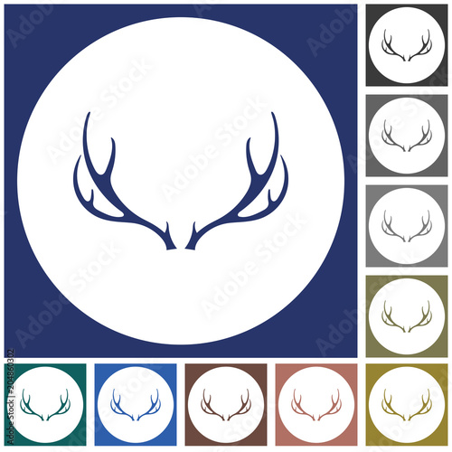 Hunting club logo icon