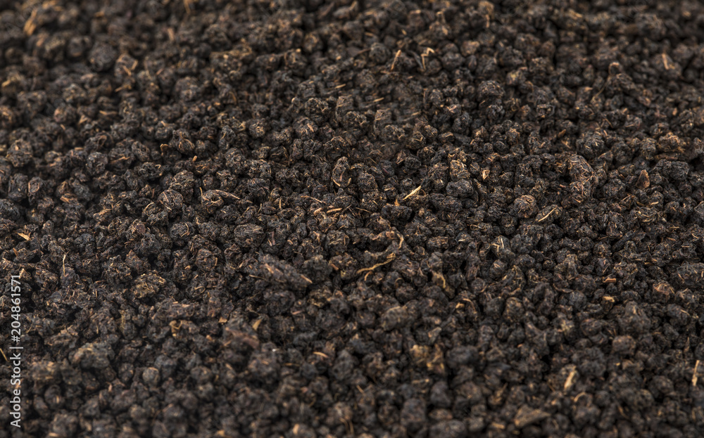 Aromatic Black Tea Loose or Dried Tea Leaves Background Aromatic Black Tea Loose or Dried Tea Leaves Background