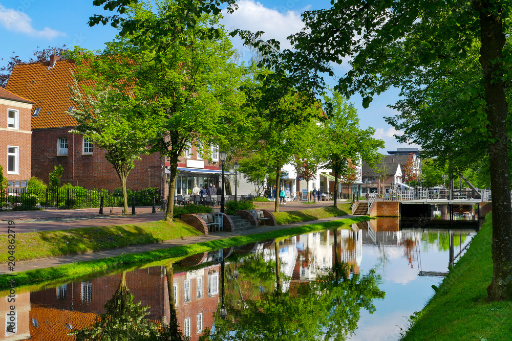 Obraz premium Papenburg, Mała Wenecja Północy