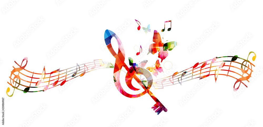 creative music notes pictures