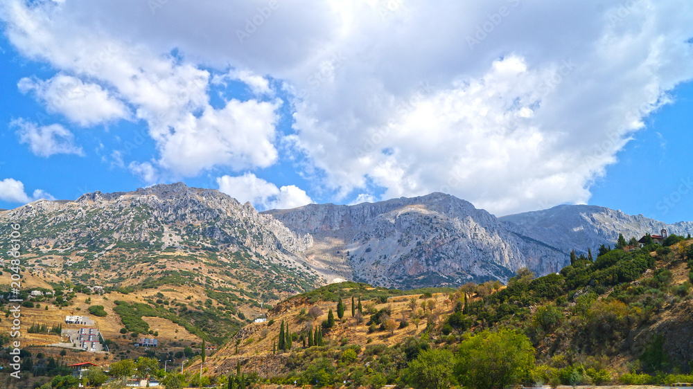 Greece mountain landscape