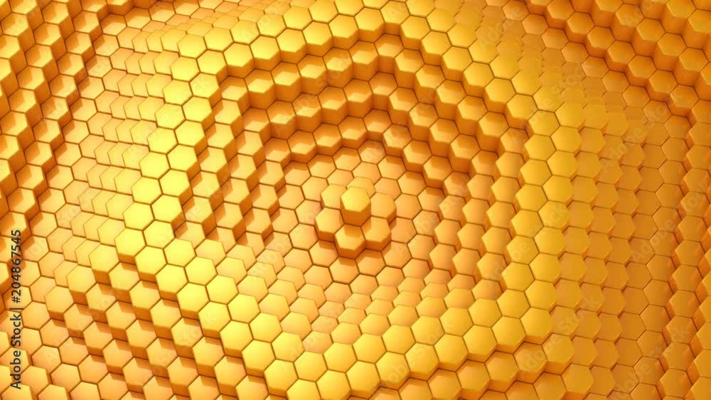 Hexagons Formed A Wave
Hexagons Formed A Wave