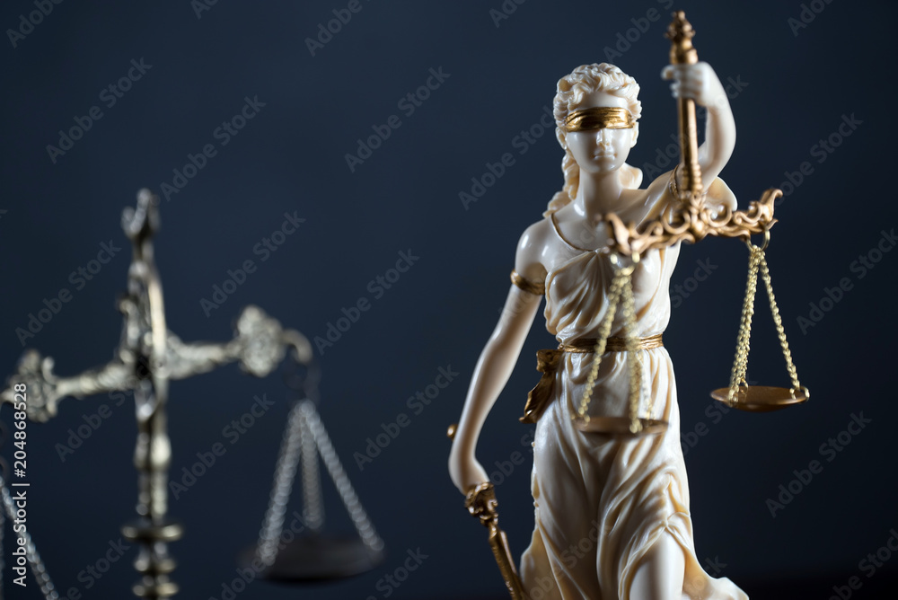 Statue of justice, Law concept, Temida - Themis