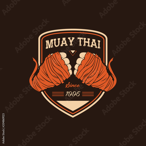 Muay Thai Illustration
