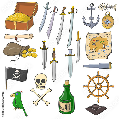 vector pirates set