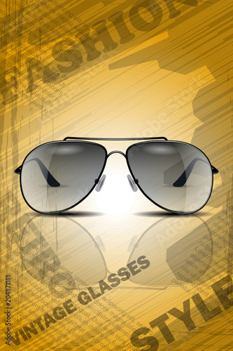 Vintage classic sun glasses