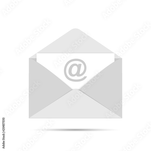Mail sign icon. Newsletter icon. Envelope template, vector eps 10