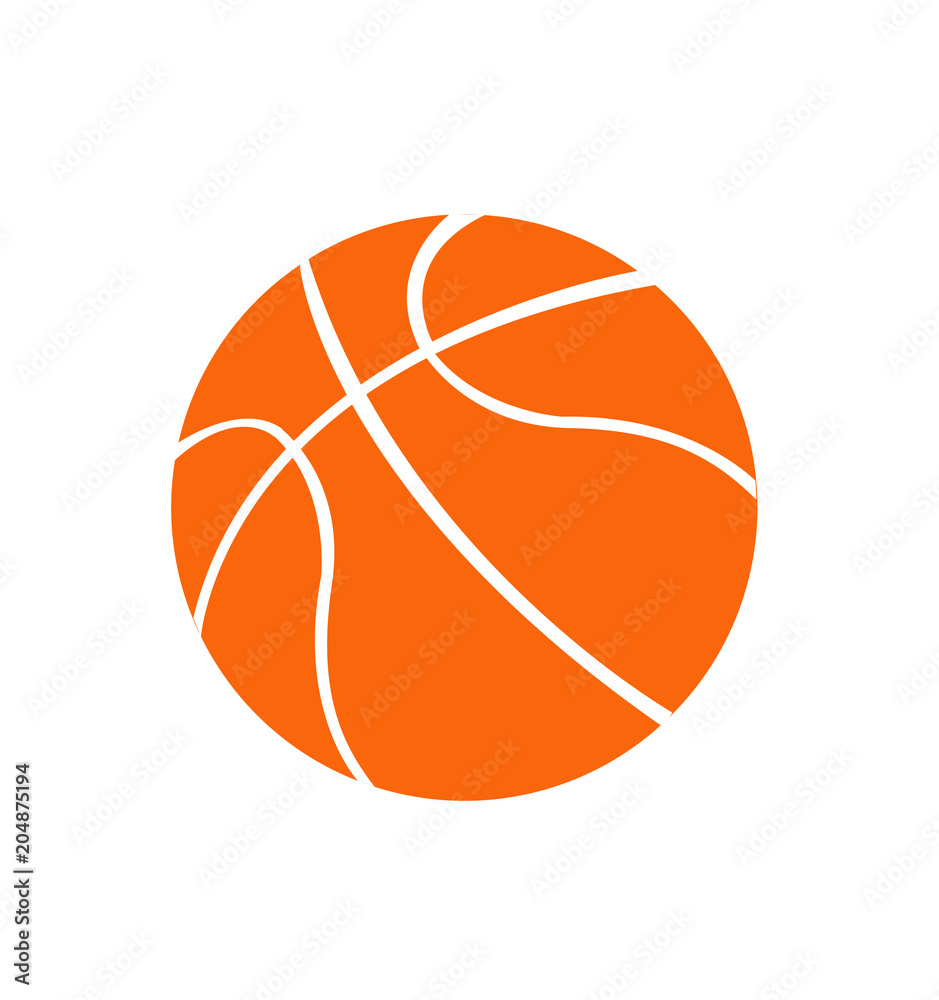Fototapeta premium Basketball, vector 