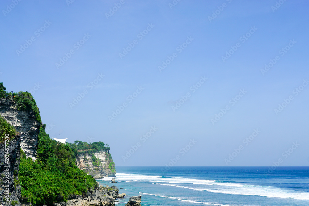 Sea shore in Bali, Indonesia