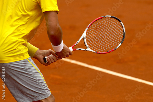 Tenis. Esperando saque © Maxisport