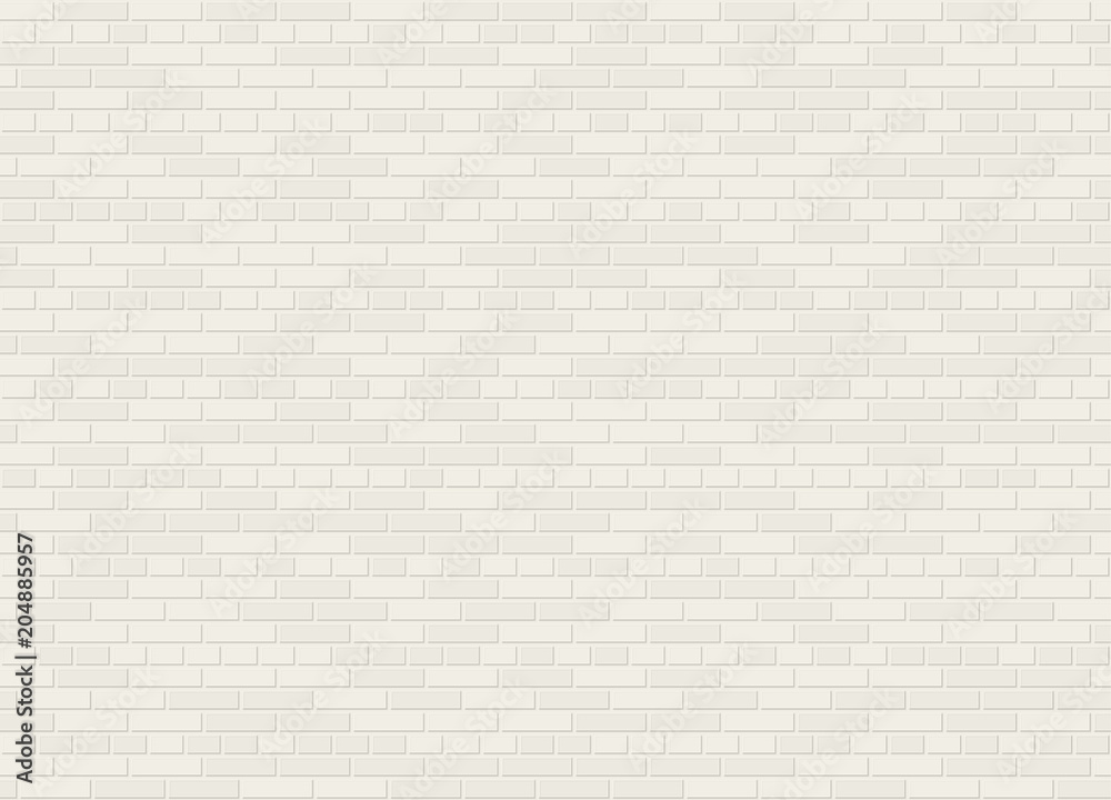 Vector seamless garden wall bond white brick wall texture Stock Vector ...