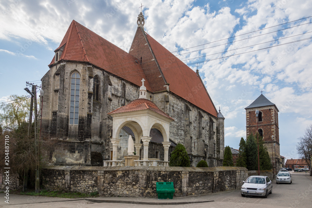 Collegiate Basilica in Wislica, Swietokrzyskie, Poland Collegiate Basilica in Wislica, Swietokrzyskie, Poland
