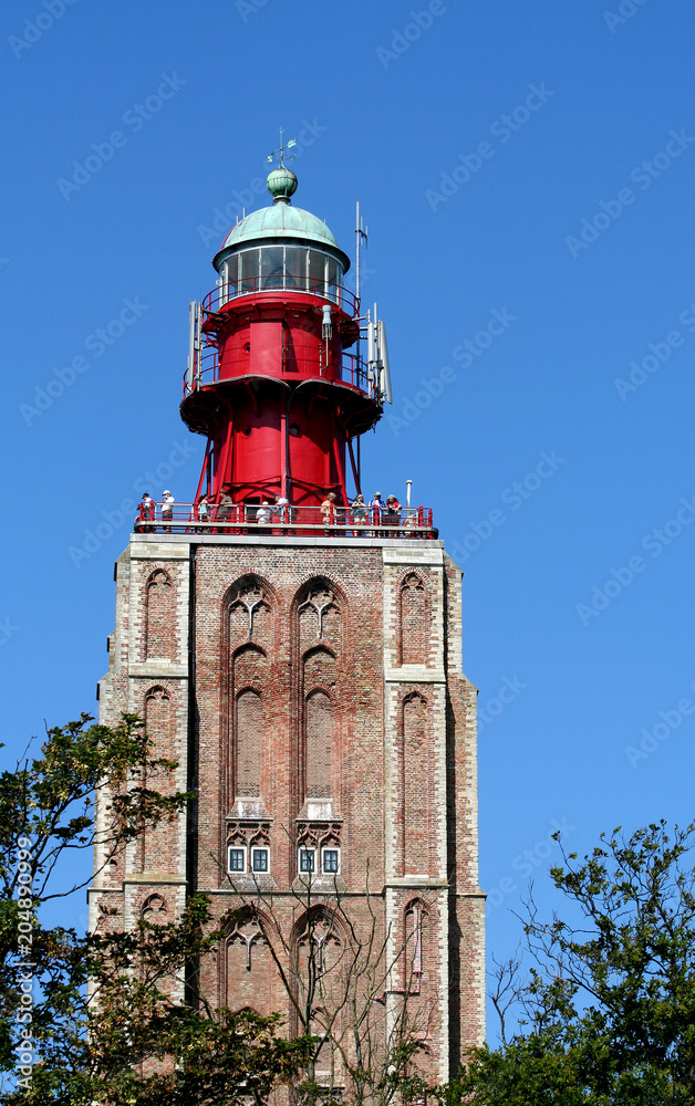 Fototapeta premium Former church-tower is now functioning as lighthouse