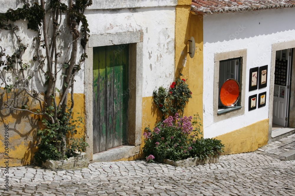 Fototapeta premium Portugalia, Europa, Miasteczko Obidos
