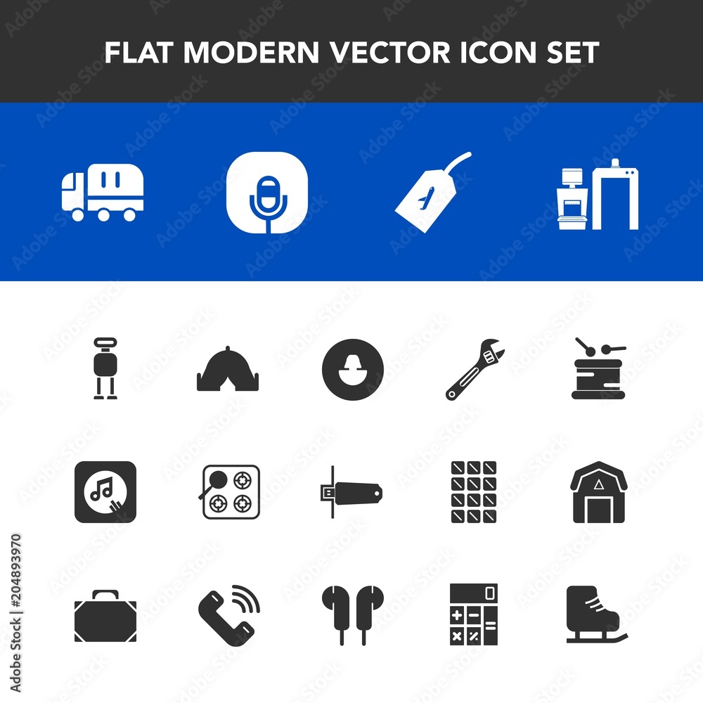 Modern, simple vector icon set with note, delivery, human, kitchen, oven, instrument, memory, flight, musical, technology, profile, card, xray, tool, business, music, futuristic, stove, robot icons Modern, simple vector icon set with note, delivery, human, kitchen, oven, instrument, memory, flight, musical, technology, profile, card, xray, tool, business, music, futuristic, stove, robot icons