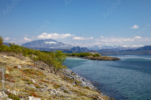 Walk around the "klubben" on sunny day - Northern Norway