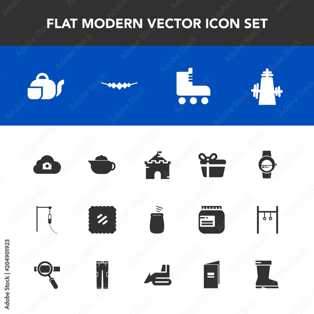 Modern, simple vector icon set with fun, holiday, musical, watch, smart, celebration, photo, box, japanese, footwear, gadget, object, teapot, sign, skating, skate, web, leisure, mail, time, tea icons Modern, simple vector icon set with fun, holiday, musical, watch, smart, celebration, photo, box, japanese, footwear, gadget, object, teapot, sign, skating, skate, web, leisure, mail, time, tea icons