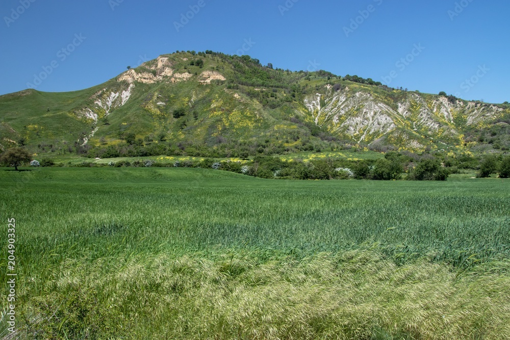 Naklejka premium Monte San Zaccaria Calitri (Avellino)