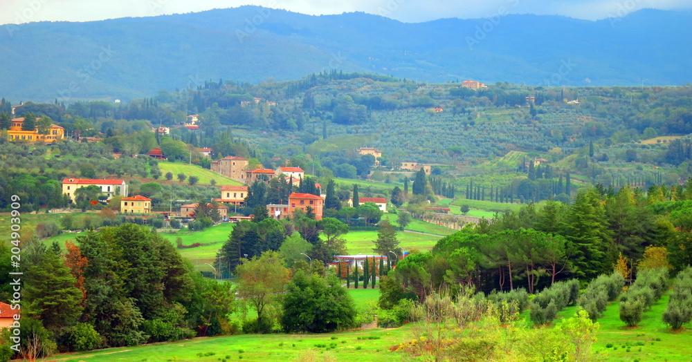 Fototapeta premium Arezzo Countryside in Italy