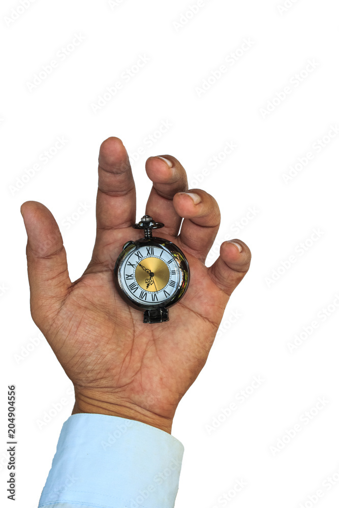 Man hand holding stopwatch. Time management concept. Man hand holding stopwatch. Time management concept.