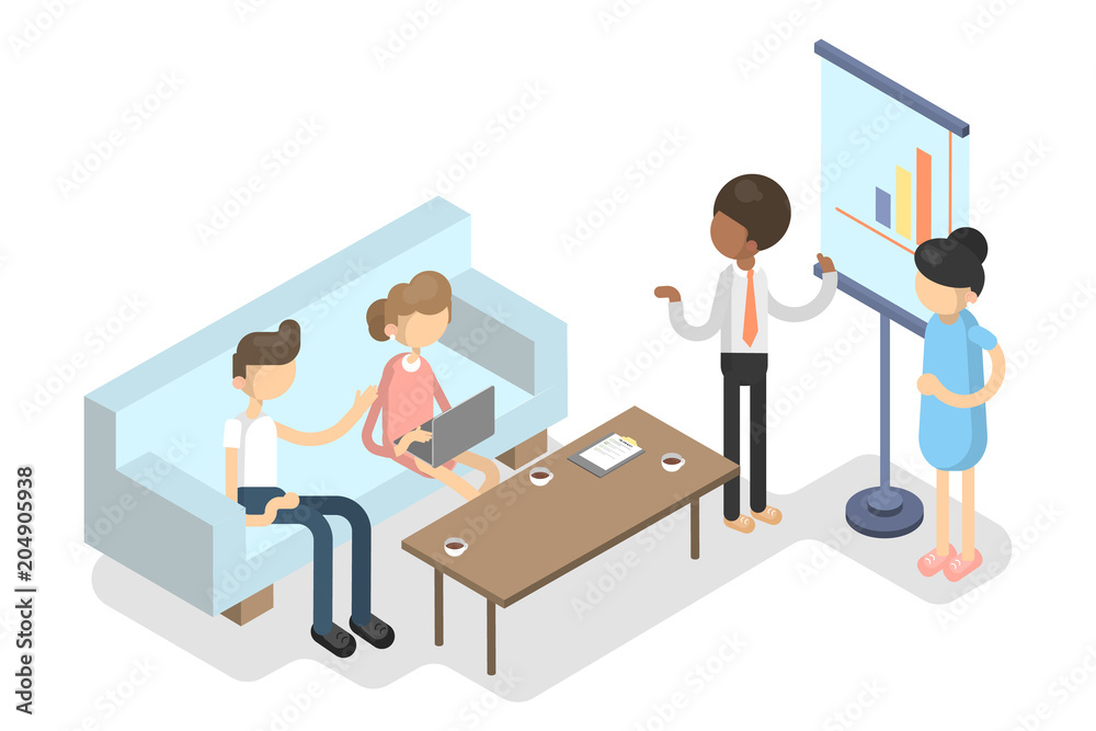 Working process set. Working process set.