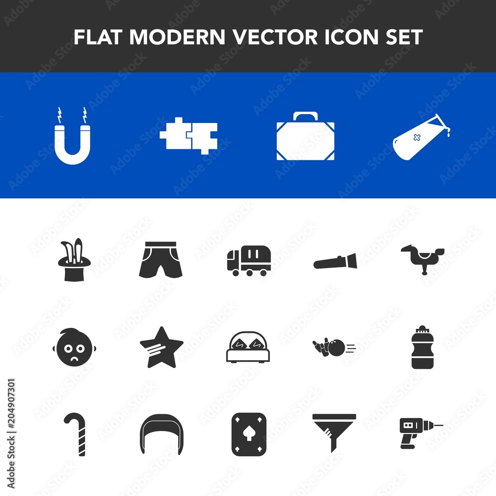 Modern, simple vector icon set with puzzle, star, torch, lamp, wear, object, science, kid, transport, white, child, furniture, double, horse, energy, equipment, sign, bed, chemistry, night, baby icons Modern, simple vector icon set with puzzle, star, torch, lamp, wear, object, science, kid, transport, white, child, furniture, double, horse, energy, equipment, sign, bed, chemistry, night, baby icons