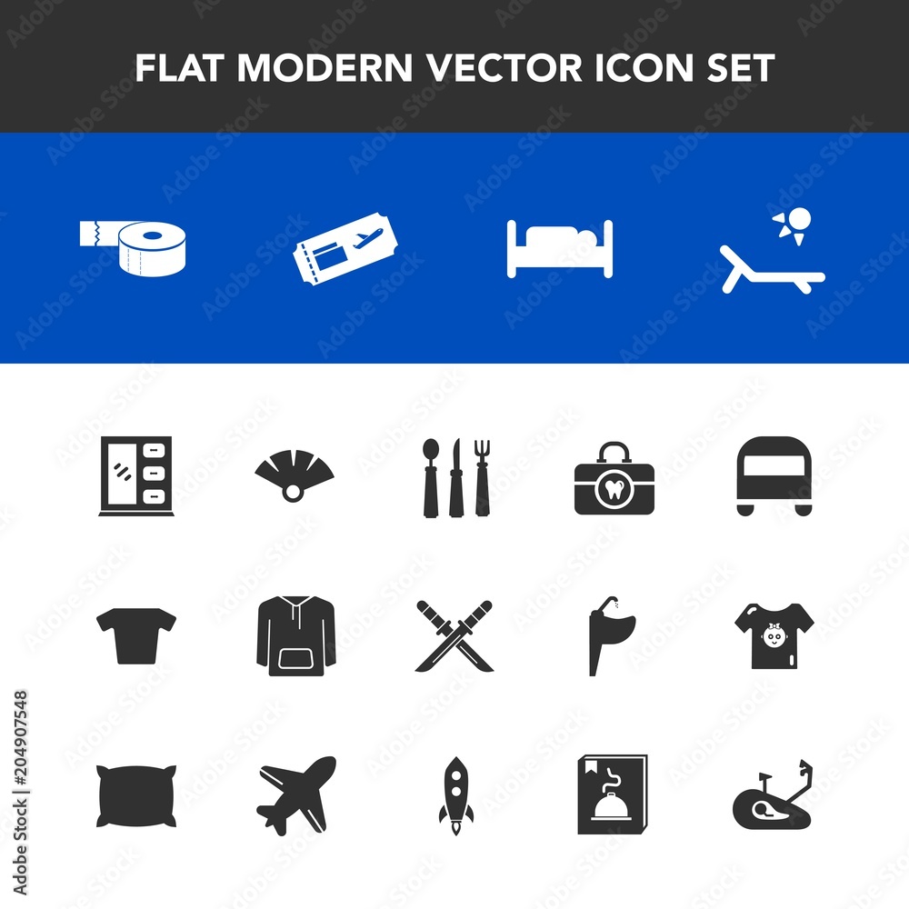 Modern, simple vector icon set with office, sensu, adhesive, transport, jacket, ticket, care, traditional, fashion, cabinet, knife, weapon, bus, double, clothes, sword, sunny, fan, sticky, brush icons Modern, simple vector icon set with office, sensu, adhesive, transport, jacket, ticket, care, traditional, fashion, cabinet, knife, weapon, bus, double, clothes, sword, sunny, fan, sticky, brush icons