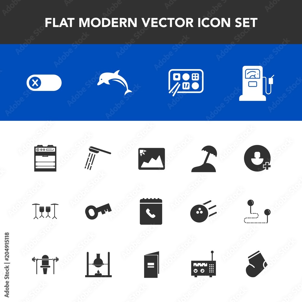 Modern, simple vector icon set with station, dolphin, travel, switch, phone, key, shower, wildlife, chinese, book, add, hygiene, turn, fuel, nature, island, picture, deactivate, bathroom, sea icons Modern, simple vector icon set with station, dolphin, travel, switch, phone, key, shower, wildlife, chinese, book, add, hygiene, turn, fuel, nature, island, picture, deactivate, bathroom, sea icons