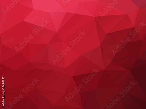 red polygonal texture background