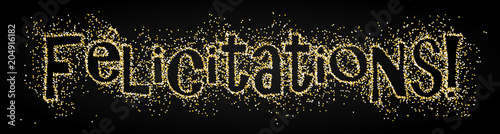 Carte FELICITATIONS !