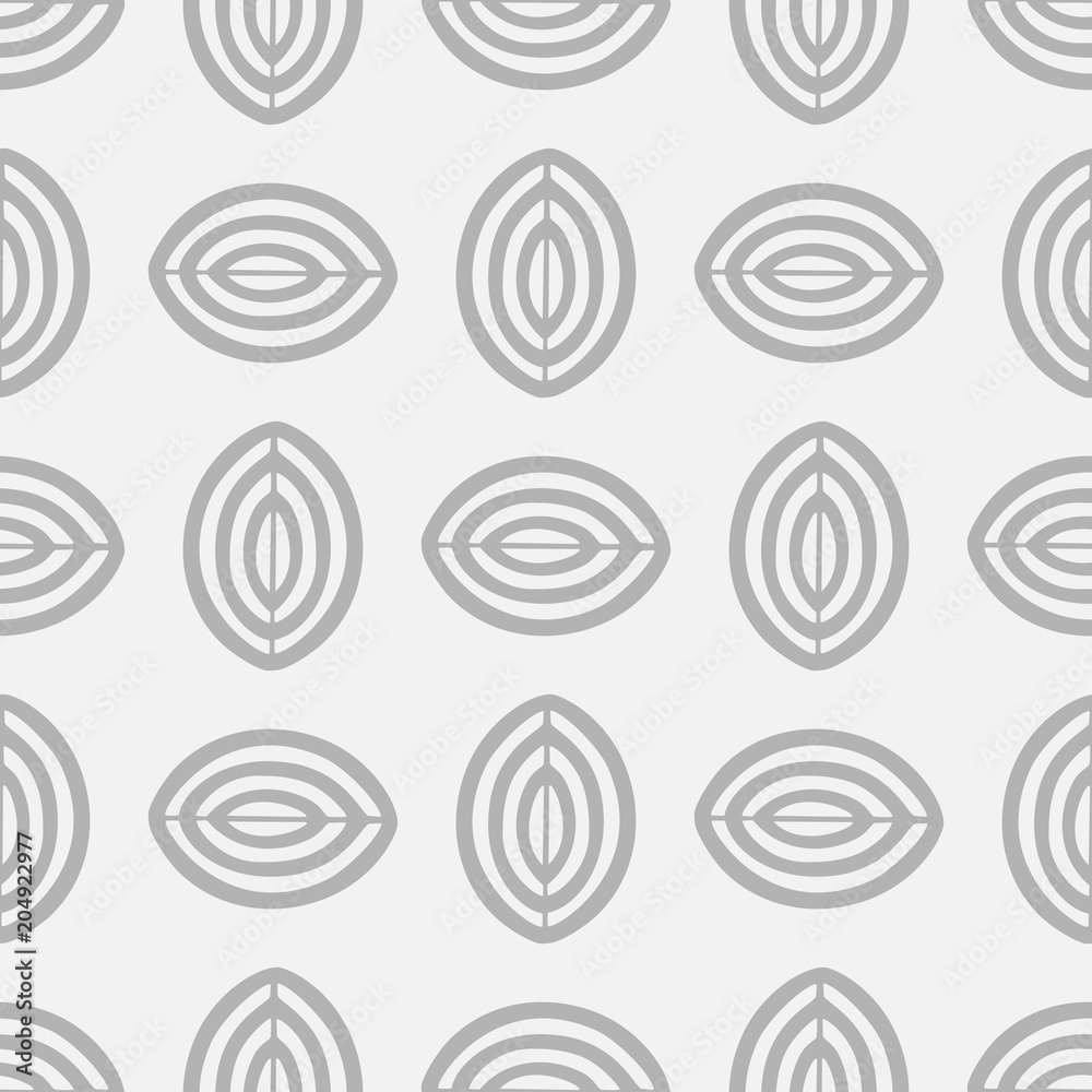 Vector seamless pattern in Scandinavian style with flowers and leaves Vector seamless pattern in Scandinavian style with flowers and leaves