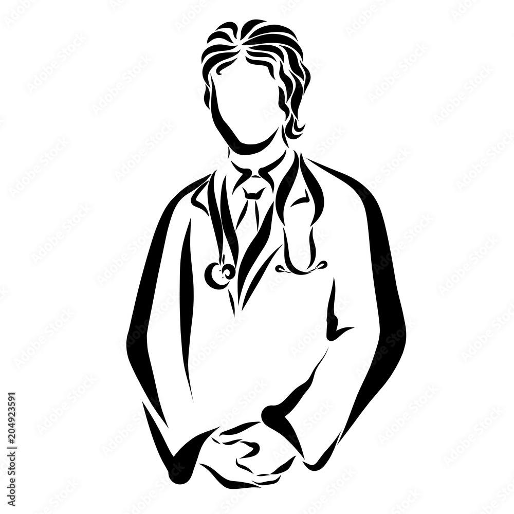 Doctor with a stethocoque, medicine