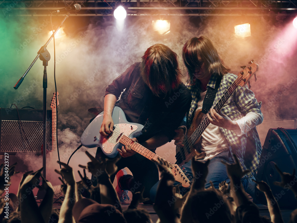 Obraz premium Show rockowe.