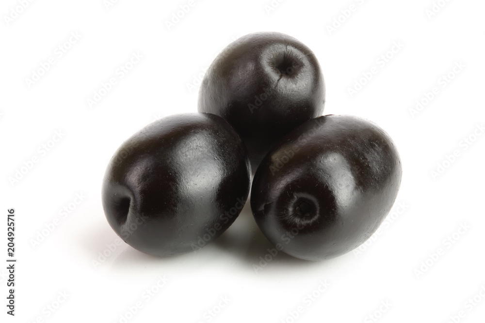 whole black olives isolated on white background macro whole black olives isolated on white background macro