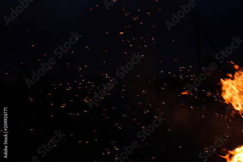 Принти на полотні Sparks of fire