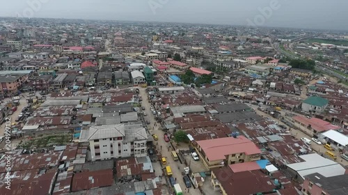 Urban, Lagos, Nigeria Drone Shot-C