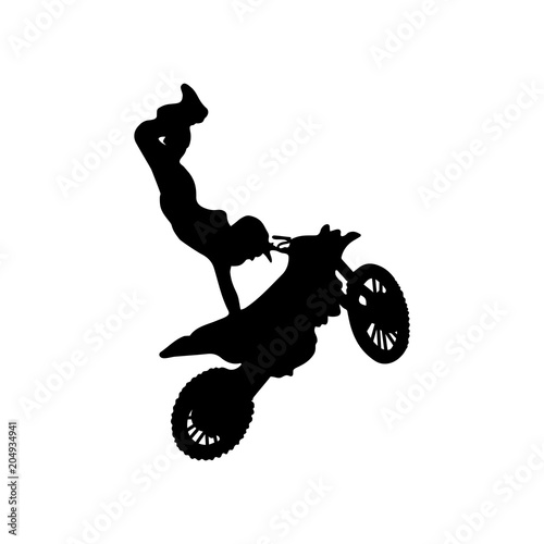 freestyle motorcross trick