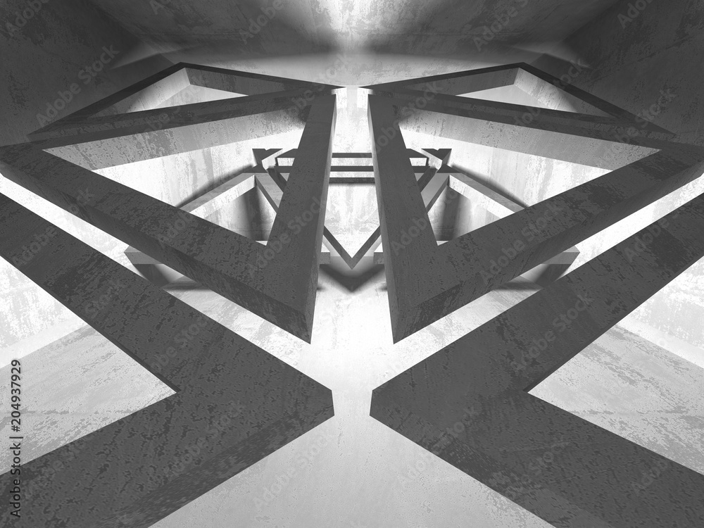 Concrete architecture background. Abstract empty dark room Concrete architecture background. Abstract empty dark room