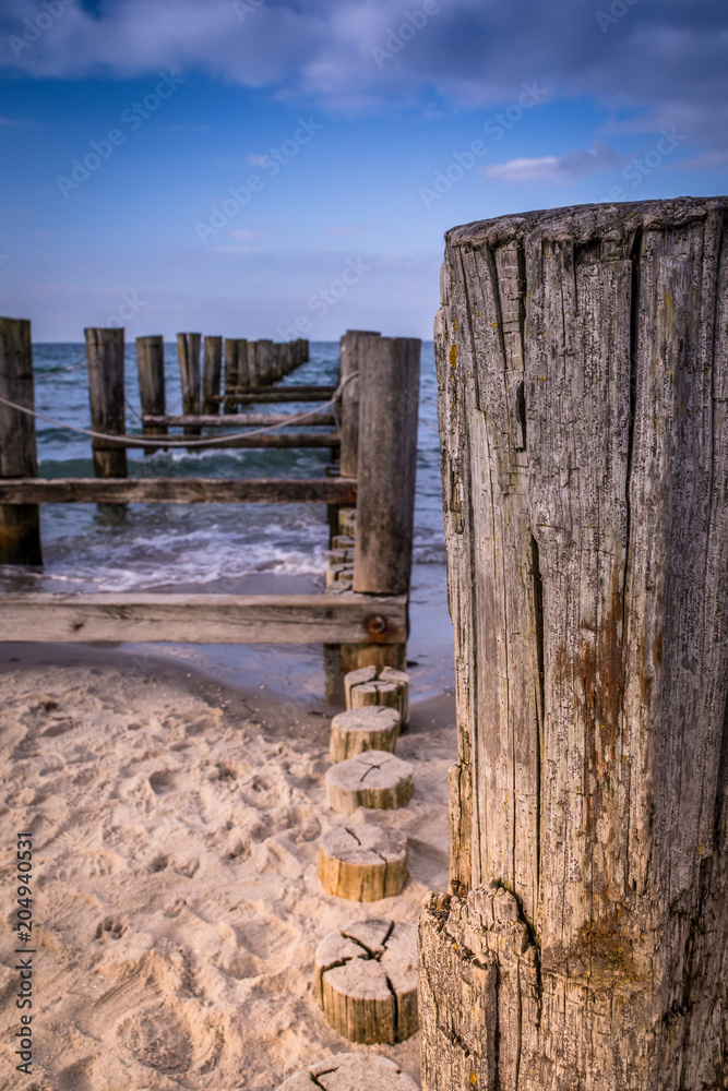 Naklejka premium Zingst