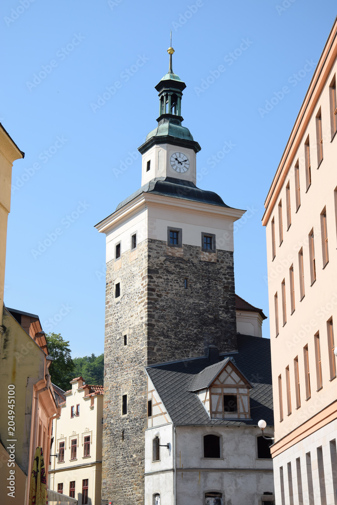 Schwarzer Turm in Loket, Tschechien