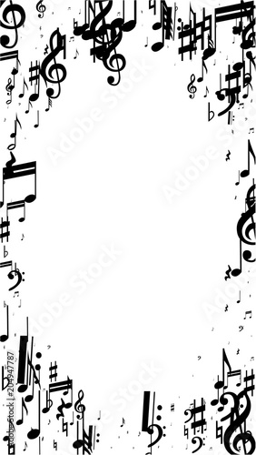 Abstract Black and White Background