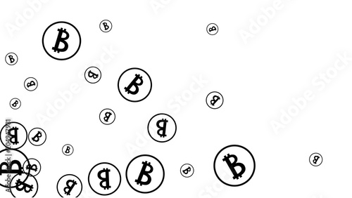 Abstract Black and White Background